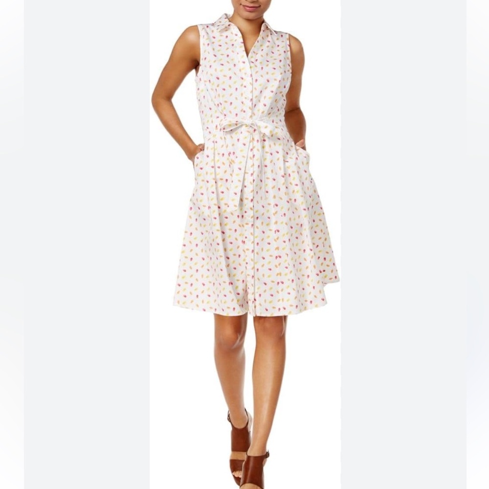 Maison Jules | Printed Popsicle Shirt Dress Size M